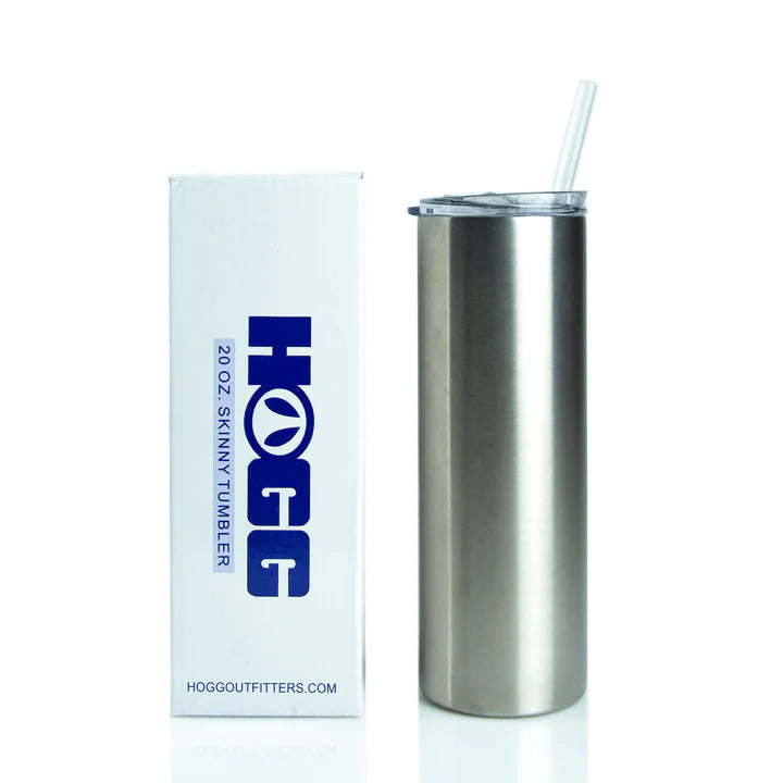 20oz. STRAIGHT SKINNY TUMBLER W/ SLIDING LID & STRAW - CUSTOM CREATION