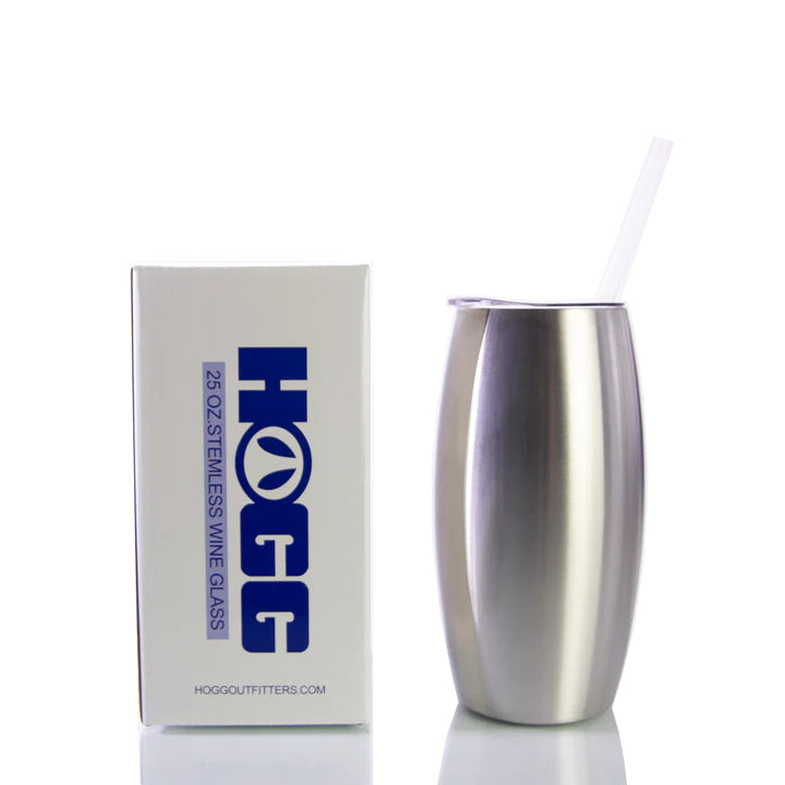 25oz. STEMLESS TUMBLER W/STRAW - CUSTOM CREATION